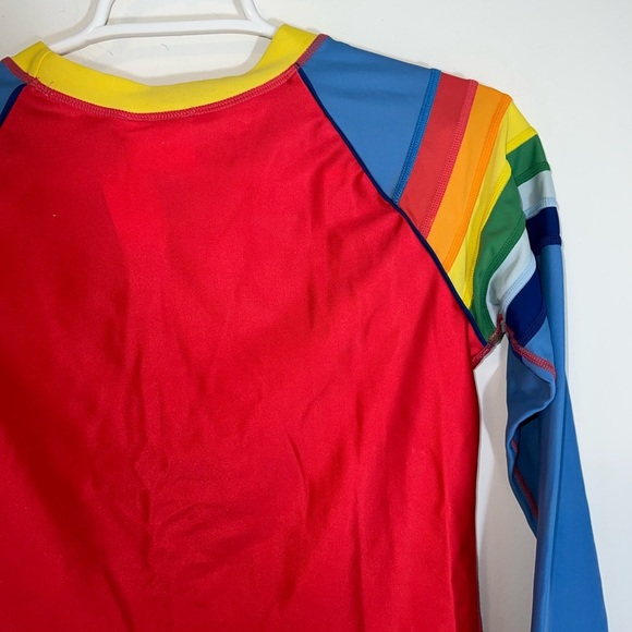 HANNA Andersson Colorful Kids Swim Shirt RASH GUARD size 14 - Picture 11 of 12